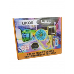 LED ΤΑΙΝΙΑ RGB 5m ΜΕ ΗΛΙΑΚΟ...