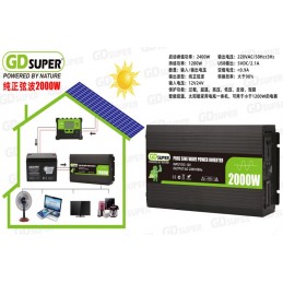 POWER INVERTER 12V/2000W...