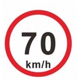 ΑΥΤΟΚΟΛΛΗΤΟ 70KM/H ΣΕΤ...