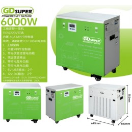 SOLAR POWER SYSTEM 6000W...