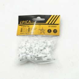 CABLE CLIP 6mm 100pcs EPICA...